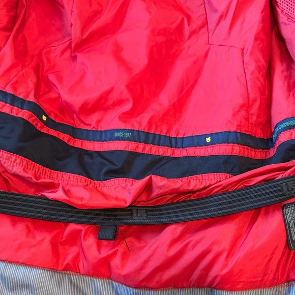 Burton Poacher Gray Multi Stripe Snowboard Jacket Size Medium - Picture 11 of 15